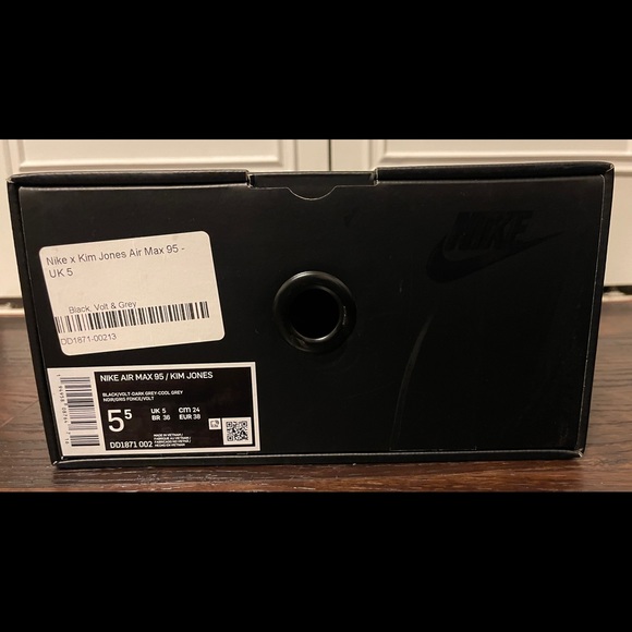 Nike Air Max 95 Kim Jones Total Volt, size 5.5, Brand New w/Box, Authentic - Picture 6 of 8